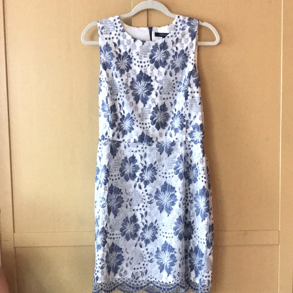 French Connection floral lace dress